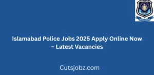 Islamabad Police Jobs 2025 Apply Online Now Latest Recruitment Details
