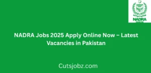 NADRA Jobs 2025 Apply Online Now Latest Career Opportunities Across Pakistan